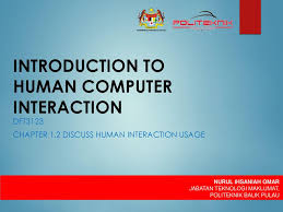 Logo area balik pulau brand text. Introduction To Human Computer Interaction Ppt Download