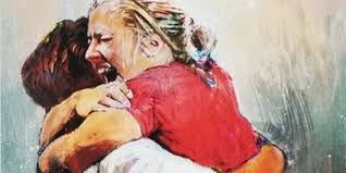 Heaven painting heaven art way to heaven ceiling murals 3d wall murals peace pictures jesus pictures jesus christ images jesus art. Tanja Crouch On Twitter First Day In Heaven By Kerolos Safwat I Love The Joy Expressed In This Reunion To Me It Appears The Young Woman Is Hugging The Savior How Wonderful