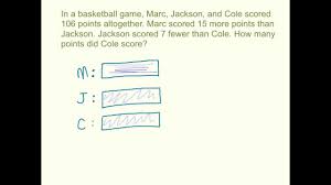 Engageny/eureka math worksheets for grade 1. 2 Step Word Problems And Bar Models Solutions Examples Videos Homework Worksheets Lesson Plans