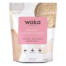 Waka Quality Instant Coffee — Light Roast — Ethiopian 100% Arabica Freeze  Dried Beans — 8 oz Bulk Bag - Walmart.com
