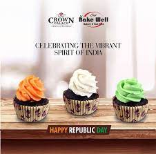 Celebrating The Vibrant Spirit Of India Happyrepublicday Hotel Crown Palace Cafe Bake Well Bakery Fast Food Facebook Com Rlwond Bakery Food Fast Food