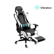 Some of the best gaming chair contenders might be a little overkill in terms of aesthetics. Weguard Massage Gaming Chair Racing Office Computer Game Chair Swivel Ergonomic Executive Pu Leather Chair With Adjustable Headrest And Lumbar And Support Retractable Footrest White Walmart Com Walmart Com