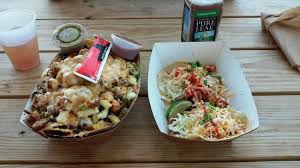 Maybe you would like to learn more about one of these? Island Nachos With Shrimp And Fish Tacos Awesome Picture Of Finns Island Style Grub Panama City Beach Tripadvisor