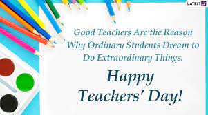 Birthdays bring new joy, new discovery, and new hope—just like teachers! Teachers Day 2021 Wishes And Greeting Send Messages Thank You Cards Quotes On Teachers Hd Images Telegram Pics Gifs To Celebrate The Day In Malaysia Latestly