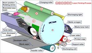We also try to shed light on the technological. Laser Printer Components And Process A Charging Roller Charges Drum Download Scientific Diagram