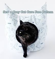 You can make up some plain black, white or grey/blue cats, and change the eye colours to suit. Sew A Cozy Cat Cave Free Pattern The Homestead Survival