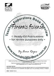 Facebook twitter youtube instagram pinterest linked in. Forensic Science By Teacher Superstore Issuu