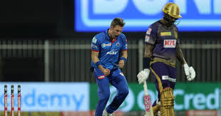 Anrich nortje (nacido el 16 de noviembre de 1993) es un jugador de críquet de sudáfrica. Watch Shreyas Iyer Anrich Nortje Star As Delhi Capitals Beat Kkr In High Scoring Ipl 2020