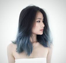 Black And Blue Ombre Hair Short Untitled Black Hair Ombre Grey Ombre Hair Blue Ombre Hair