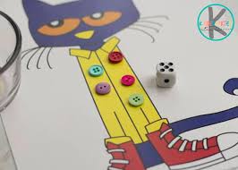 We have been huge fans of pete the cat books for quite some time. Pete The Cat Math Game
