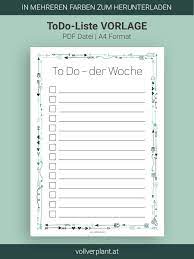 To do liste vorlage kostenlos word pdf 11. To Do Liste Vorlage Unsere Kostenlose Pdf Vorlage Zum Herunterladen Vollverplant