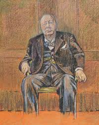 Graham sutherland winston churchill portrait burned. 37 Graham Sutherland Portrait Winston Churchill 80th Birthday Painting