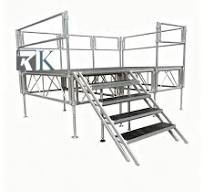 Portable Foldable Aluminum Alloy Hand Truss Lifting Crank Stand with 1000kg  Load Capacity and Modular Design