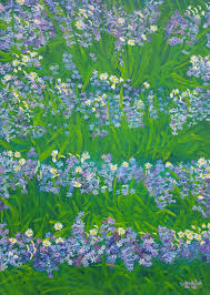 'still life hyacinths carpet' was created in 1910 by august macke in expressionism style. Carpet Of Hyacinths At Kono Painting By Tomislav Ivanisin Saatchi Art