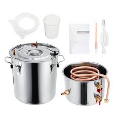 Start making your own alcohol, purified water, vodka etc with your still today. 2gal 3gal 5gal 8gal Moonshine Still Spirits Kit Water Alcohol Distiller Boiler Home Brewing Kit Stainless Steel Diy Sale Banggood Com