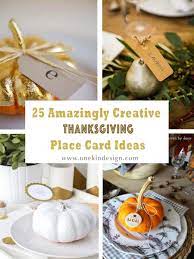 25 diy thanksgiving place cards to personalize your holiday table. 25 Amazingly Creative Thanksgiving Place Card Ideas