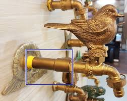 Make sure you have a cap of the correct size. Brass Garden Basin Tap Faucet Extender Sink Vintage Water Home Decor Outdoor Ebay