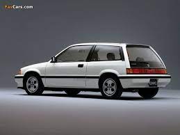 1986年のカローラの特別仕様車 ホンダシビック si ワンダーシビック ホンダ シビック