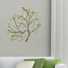 Oil Rubbed Bronze And Green Tree Metal Work Wall Decor 2159 The Home Depot Outdoor Wall Decor Wall Decor Bedroom Cute Wall Decor