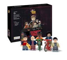 Netflix Inspire Custom Minifigs Set Of 5 Stranger Things Dustin Eleven Lucas And Mike Bikes And Lego Arcade Stranger Things Stranger Things Merch Stranger