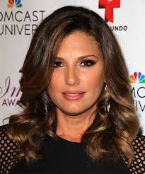 Cute and classy daisy fuentes ruby print. Daisy Fuentes Long Wavy Dark Chocolate Brunette Hairstyle Brunette Hair Color Chocolate Brunette Hair Color Daisy Fuentes