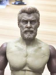 Burning Soul 1/6 Scale Hugh Head Sculpt