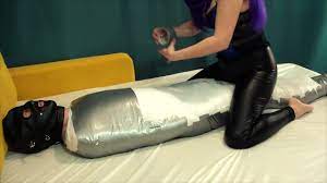 Long-term Mummification. Encasement Duct Tape Bondage - Pornhub.com