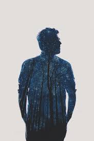 The final double exposure effect you will create in photoshop. Double Exposure Kimhopper