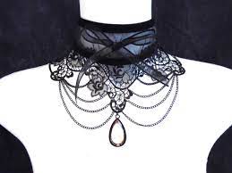 Pin On Neath The Veil Gothic Victorian Chokers