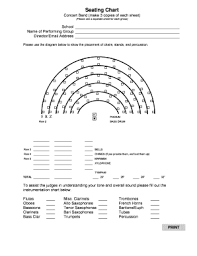 Fillable Online Nccsa Seating Chart Nccsa Fax Email Print