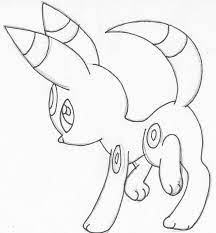Eevee coloring pages 23 pokemon eevee evolutions coloring pages gallery coloring sheets. Cute Umbreon Pokemon Coloring Pages Novocom Top