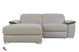 Go for the ultimate in comfort with our power reclining sectionals, entertainment consoles, theater seating options, hidden sleepers and more. Aura Top Grain Light Grey Leather Small Sectional With Left Facing Cha Wholesale Furniture Brokers Canada