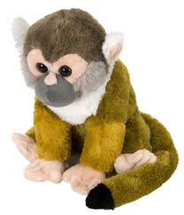 Amazon Com Wild Republic Cuddlekin Squirrel Monkey 12 Plush Toys Games Squirrel Monkey Monkey Stuffed Animal Realistic Stuffed Animals