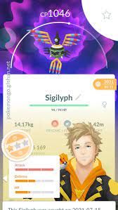 Sigilyph - Pokemon Go