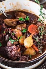 Boeuf Bourguignon Olivia S Cuisine Recipe French Beef Stew Beef Bourguignon Stew Recipes