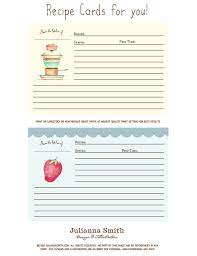 For children, especially toddlers from 1 to 5 years old, it is better to divide the sets of cards over several days, or even weeks, so the information is absorbed better. 25 Free Printable Recipe Cards Home Cooking Memories