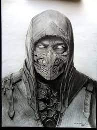 How to draw scorpion from mortal kombat x. Mkx Scorpion Mortal Kombat Art Scorpion Mortal Kombat Mortal Kombat Tattoo