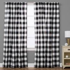 Find quality rod pocket curtains and drapes in a variety of different styles, colors and sizes. Garden Curtains Plaid Buffalo Check Curtains Black Red Curtain Panels Rustic Farmhouse Decor Home Garden