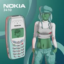 ArtStation - Humanization - Nokia 3410
