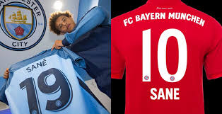 Our video team accompanied leroy sané on his arrival in munich. Leroy Sane To Get Bayern Munchen S No 10 Kit Footy Headlines