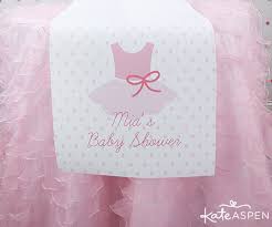 Every baby shower needs some favors! 8 Darling Details For A Tutu Cute Baby Shower Kate Aspen