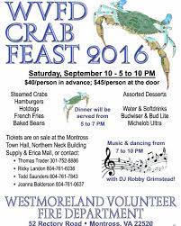 Menu & reservations make reservations. Westmoreland Fire Department Montross Va