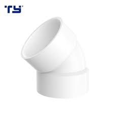 PVC Dwv Fittings Plastic 45 Deg Elbow Ty (ASTM D2665) - PVC ...