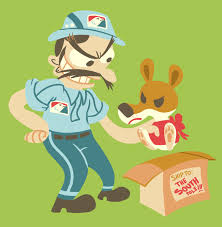 The Postman From Olive The Other Reindeer Has The Best Motivation For Being A Villain Laziness Olive The Other Reindeer Good Motivation Mario Characters