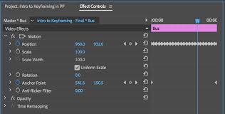 The keyframing in premiere is very static. An Introduction To Using Keyframes In Premiere Pro Film Editing Pro