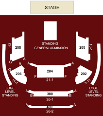 House Of Blues Las Vegas Nv Seating Chart Stage Las