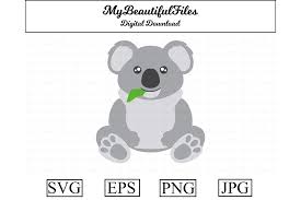 Download Koala Clipart Graphic By Mybeautifulfiles Creative Fabrica SVG Cut Files