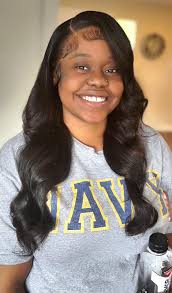 Frontal wig install 😍 Appointments available this week! Text or call  256-875-5160 to book now! 📲💚