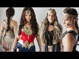 Wonder Woman Hairstyles How To Do All The Braids Kayleymelissa Youtube Womens Hairstyles Hair Styles Long Hair Styles