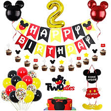 We did not find results for: Buy Mickey Mouse 2nd Birthday Party Supplies 60pcs Mickey Oh Twodles Party Decorations Includes Birthday Banner Welcome Hanger Door Sign Cake Cupcake Toppers Mickey Head Balloons 12 Latex Balloon Confetti Balloon Online In